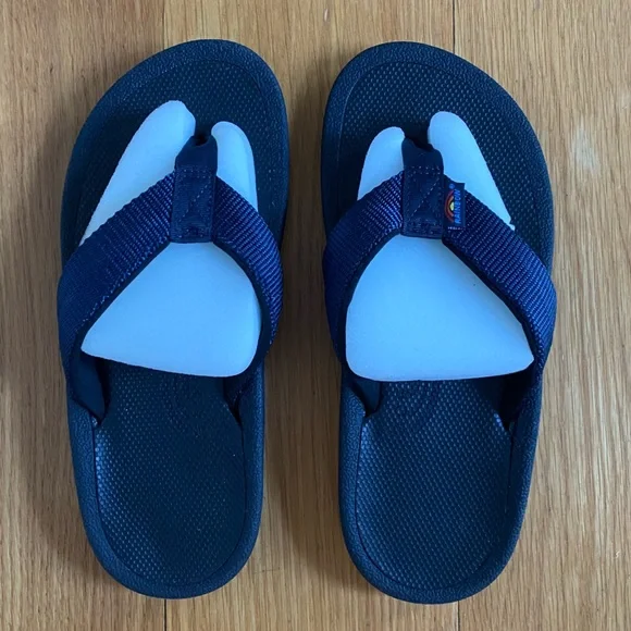 Rainbow Mariner black navy flip flop sandals 9 NWT MARINER0_MENS - Rainbow Sandals main image 3